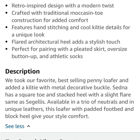 Vince Camuto Womens Sedna Dress Loafer Pump - Picture 8 of 8